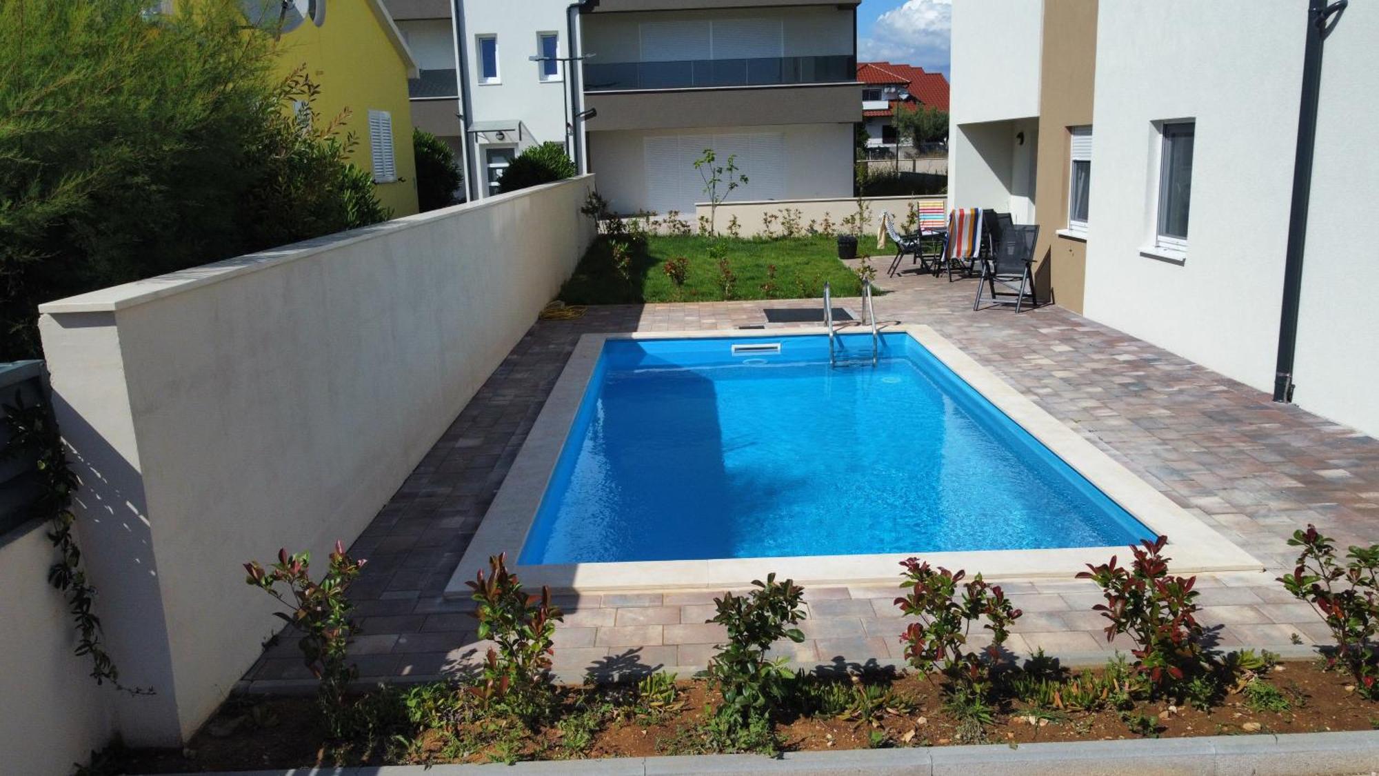 Apartment Relex With Pool & Jacuzzi Privlaka  Exterior foto
